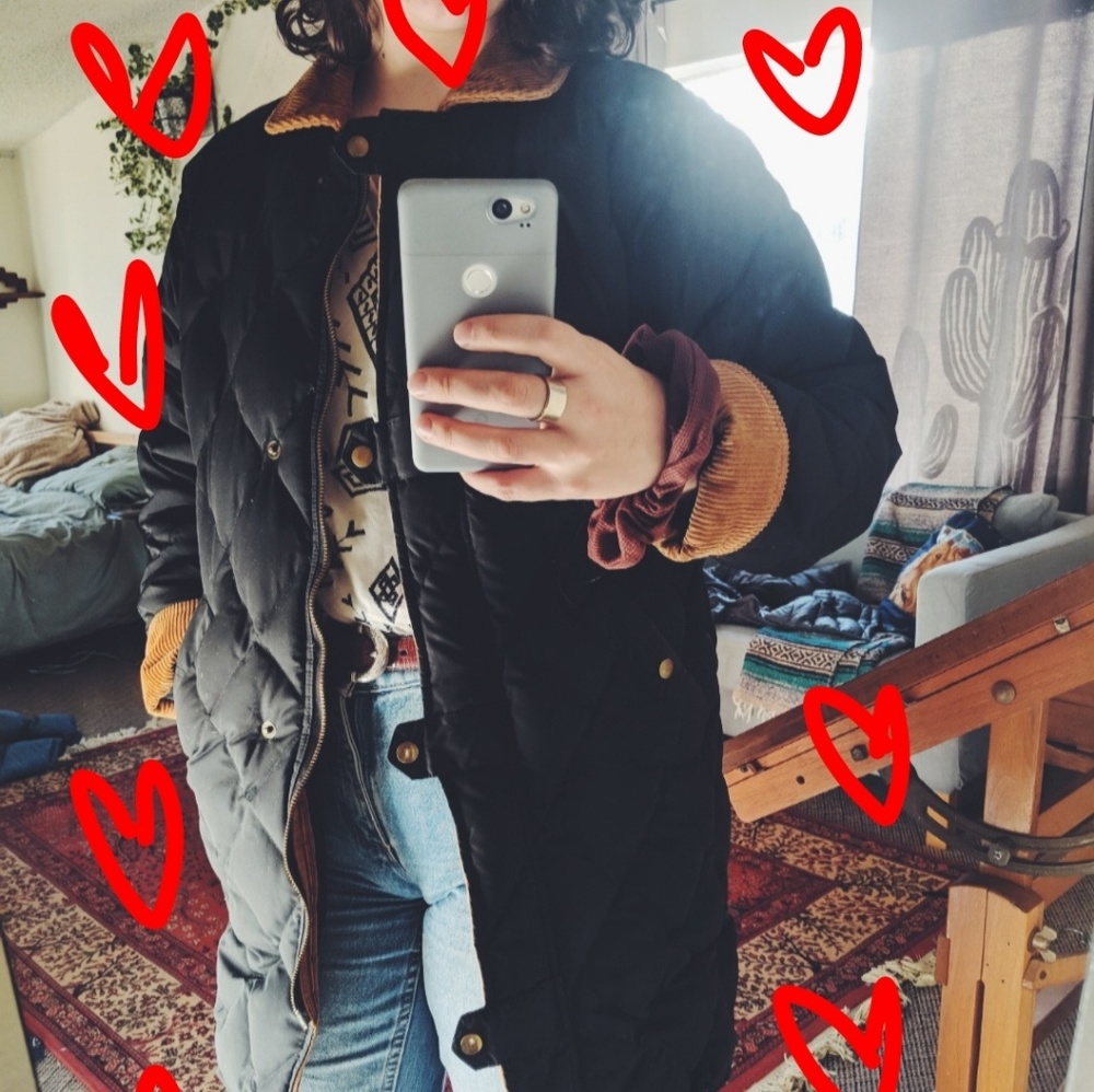 Vintage Down & Courdery Coat 🌲🌲